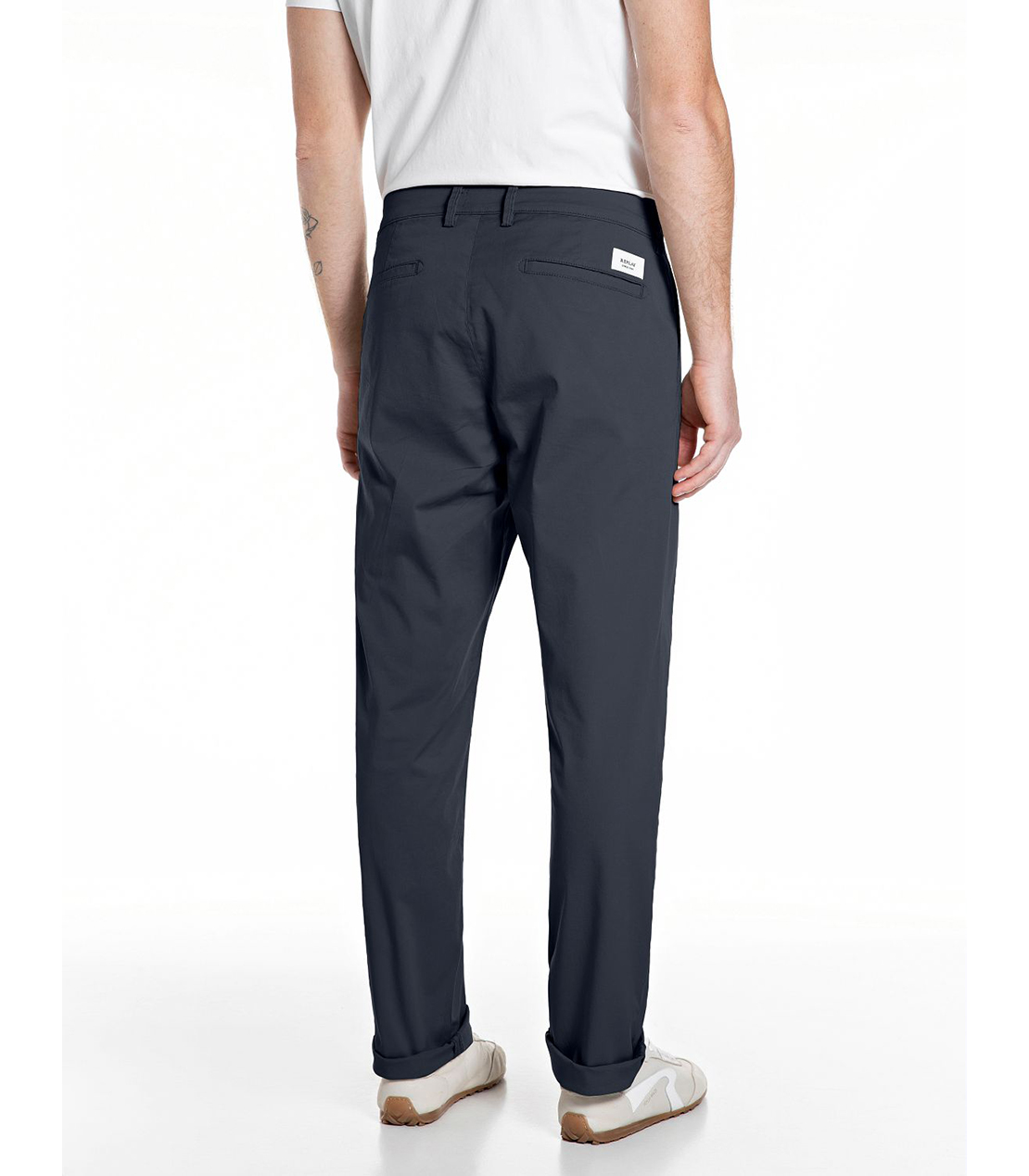 コンフォートコットンツイルパンツ 詳細画像 ダークネイビー 2